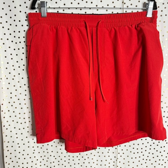 Lululemon Red  Shorts - Picture 1 of 9